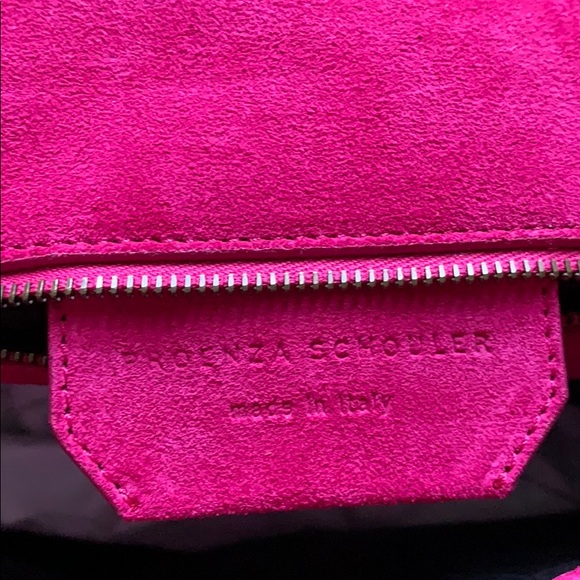 BNWT Proenza Schouler PS1 mini messenger chain suede bag - Picture 4 of 15